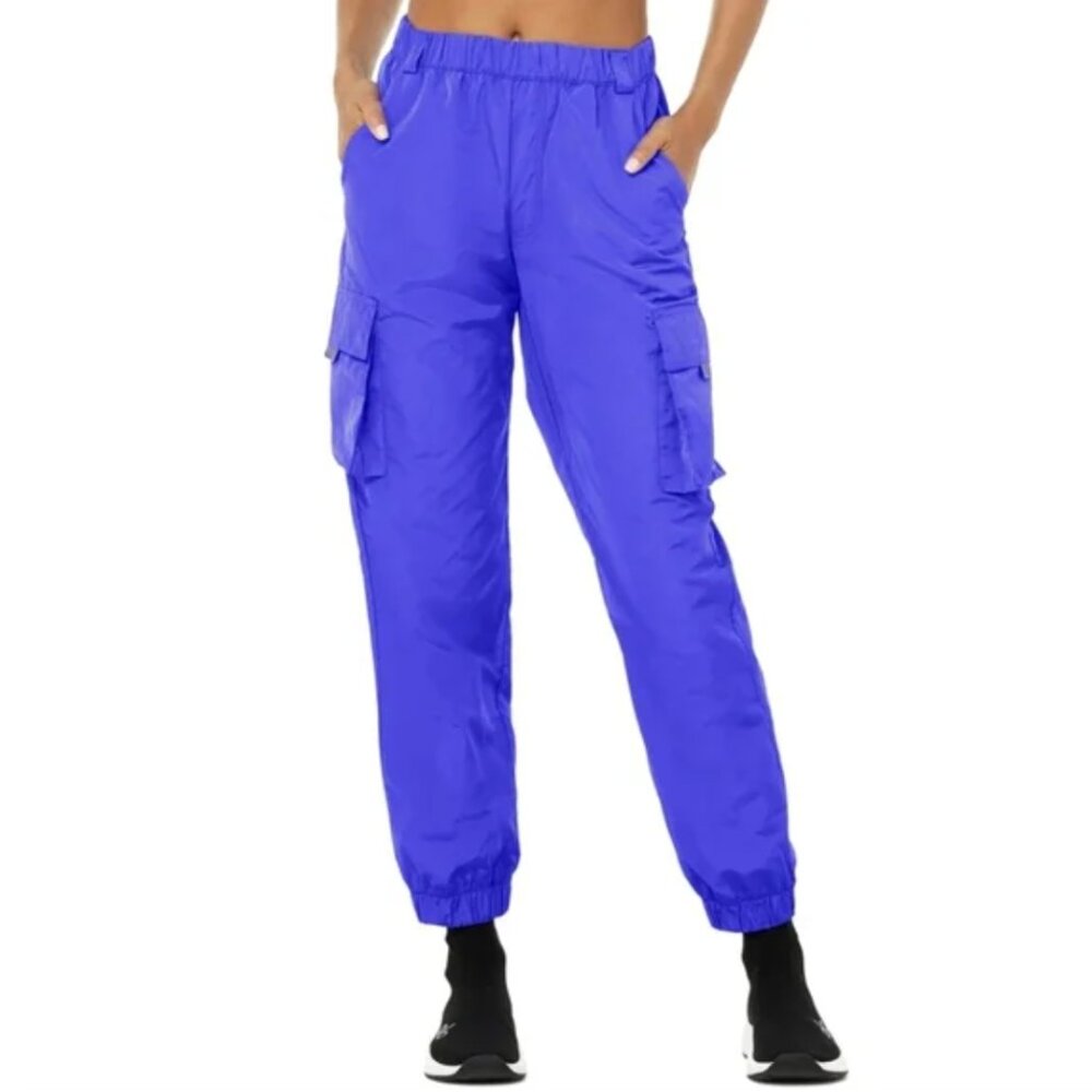 ALO Yoga It Girl Pants Blue Medium